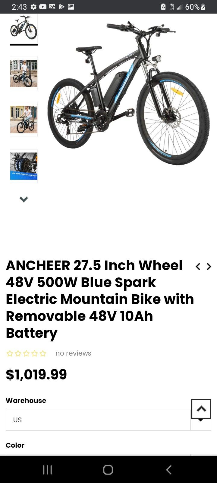 Ancheer Ebike