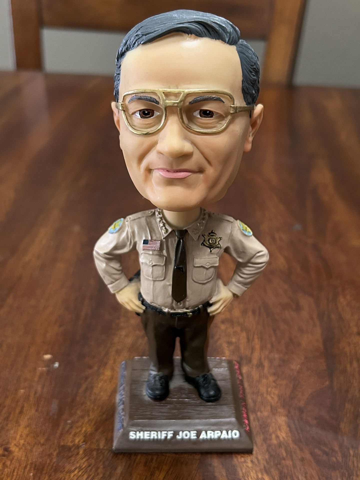 Autographed Sheriff Joe Arpaio Bobblehead Collectible – Rare!
