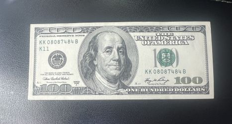 100 dollar bill vintage real money