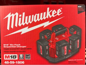 Milwaukee M18 Six-Pack Sequential Charger 48-59-1806