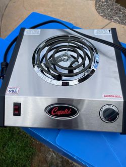 Capitol BR-5BCN Single Burner Portable Electric Range 1100W – Hot Plate
