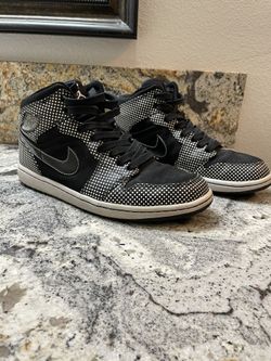 Jordan 1 Retro Polka Dot Black and White (RARE)
