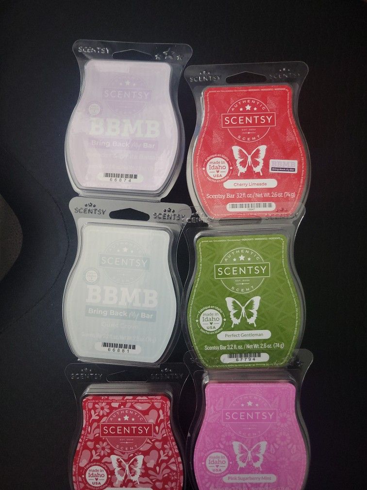 Scentsy Discontinued Scents wax Bars NEW *see Pics*