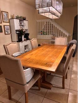 Dining Set with 6 Chairs