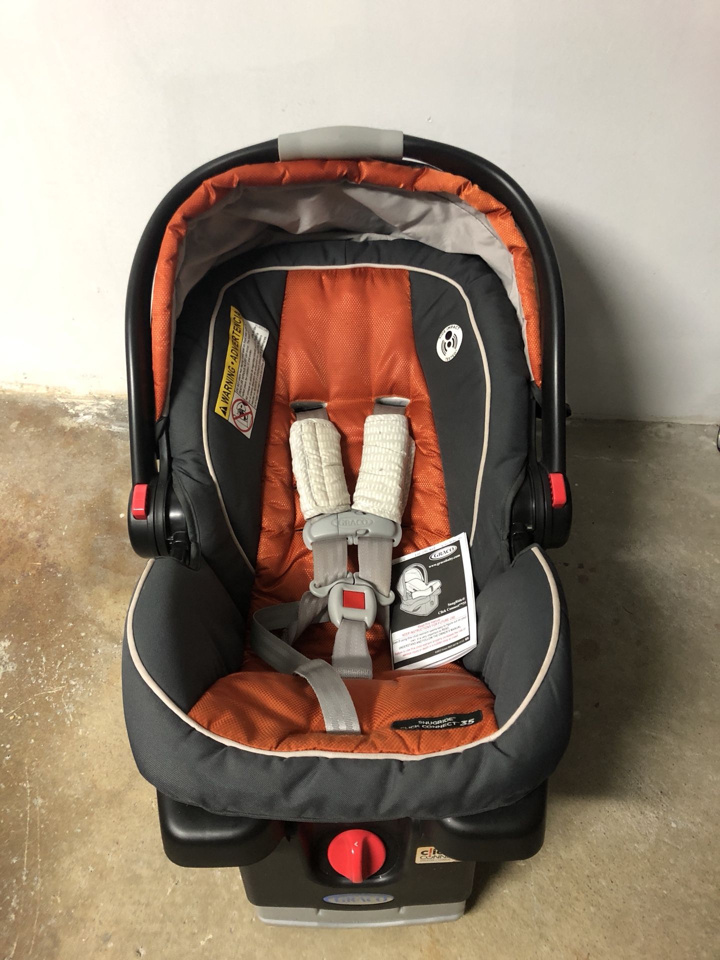 Graco click connect 35 car seat and Snap-n-Go Stroller
