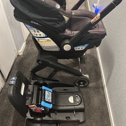 Evenflo Shyft DualRide Infant Car Seat Stroller Combo With Carry All Storage