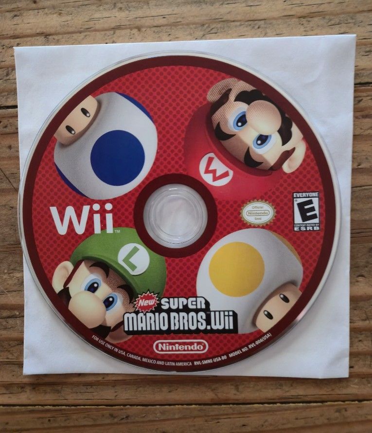 Wii Super Mario Bros Game. Check Out My Other Listings For More Wii Games