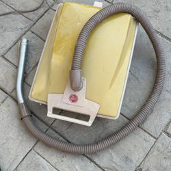 Vintage Hoover 2011 Canister- Works. VAC-4