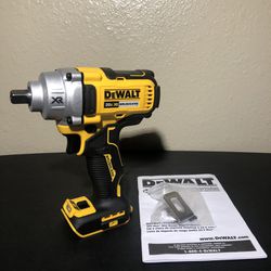 DEWALT 20V MAX XR Cordless Brushless 1/2 in. Mid-Range Impact Wrench with Detent Pin Anvil (Tool Only)