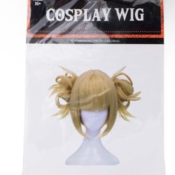 Costume Cosplay Wig - Bun Blonde 