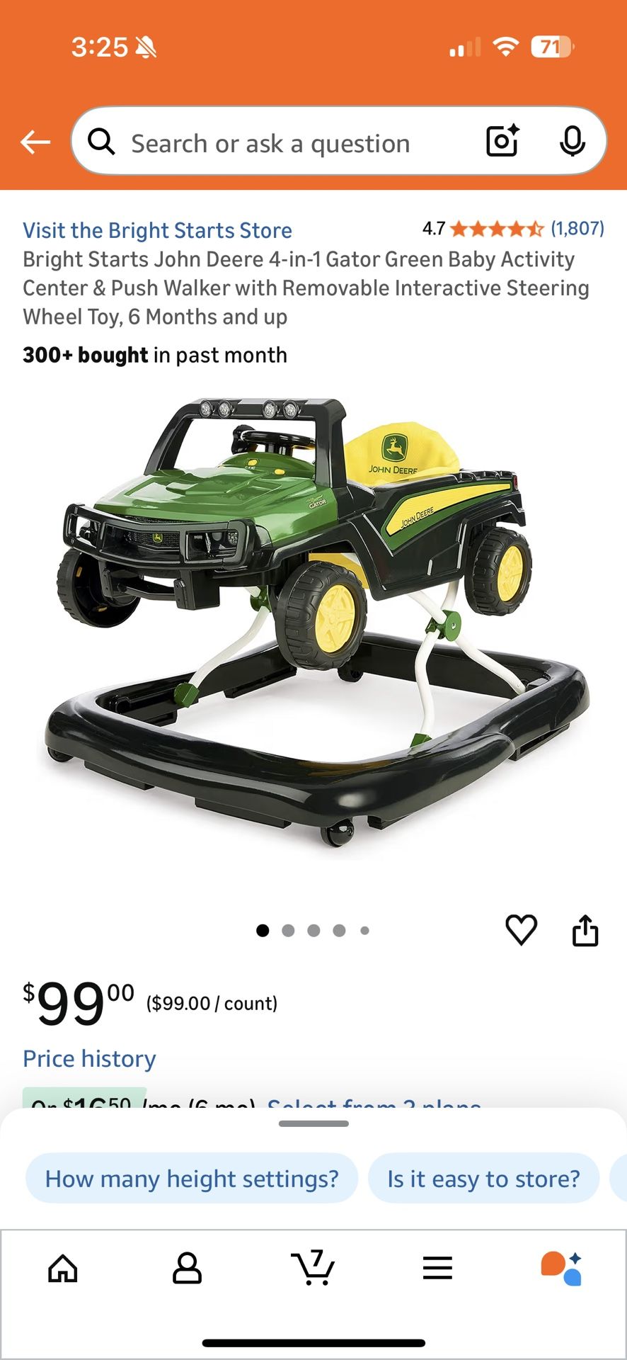 Baby 4 In 1 Activity Walker