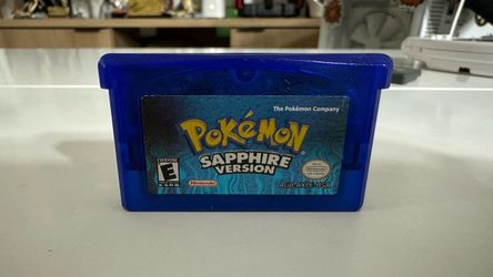 Authentic Pokemon Sapphire for Gameboy Advance