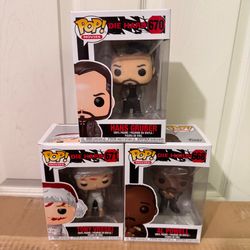 Die hard Funko Pop set of 3