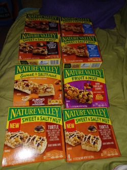 Nature Valley Granola Bars Variety Bundle (8 Boxes)