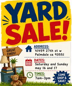 Everything must go, Yard Sale
