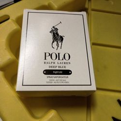 Polo Deep Blue Parfum Cologne by Ralph Lauren 4.2 Oz (125) Ml New