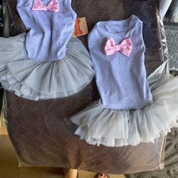 Two large dog dresses $8 Each 