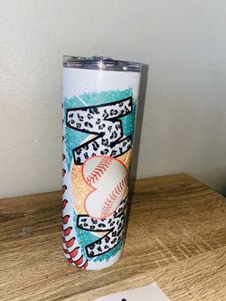New Baseball Mom Tumbler 