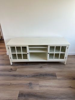 Target white 55” tv stand