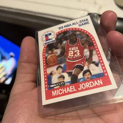 1989 Hoops Michael Jordan #21 AlI-Stars PSA Gem MT 10