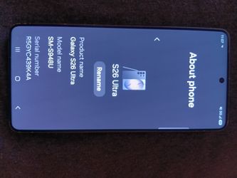 At&t/cricket S26 ULTRA