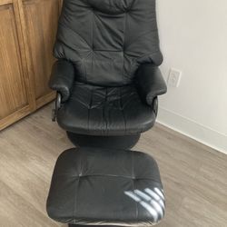 Chair And Foot Stool Ottoman