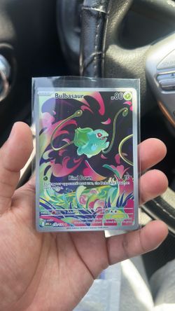 Pokémon Bulbasaur Full Art Holo Illustration Rare Me01: Mega Evolution 133/132