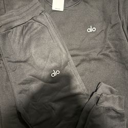 Alo set black medium