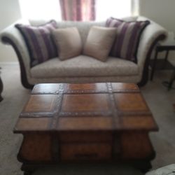 2 Lexington Rolled Arm Couches New $675