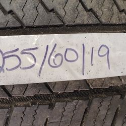 PAIR OF 255/60/19 WILD COUNTRY TIRES MOUNTED AND BALANCED 