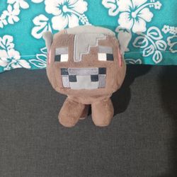 Minecraft Baby Cow Plush - Good Condition, No Marks
