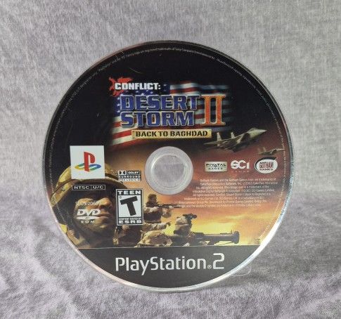 Conflict Desert Storm 2 Back To Baghdad Playstation 2 (2003) Game Disc Only
