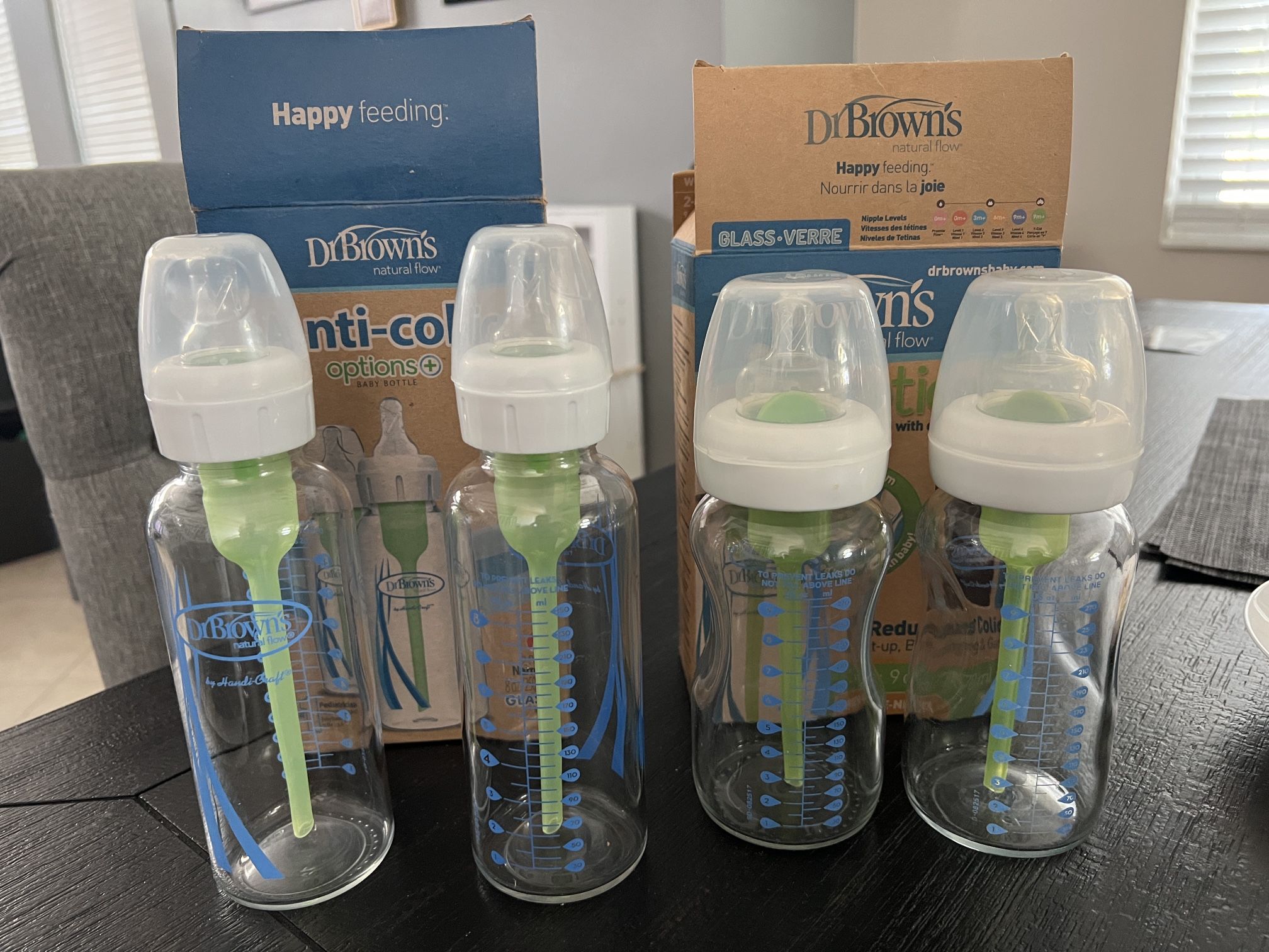 Dr. Brown Anti-Colic Glass Bottles