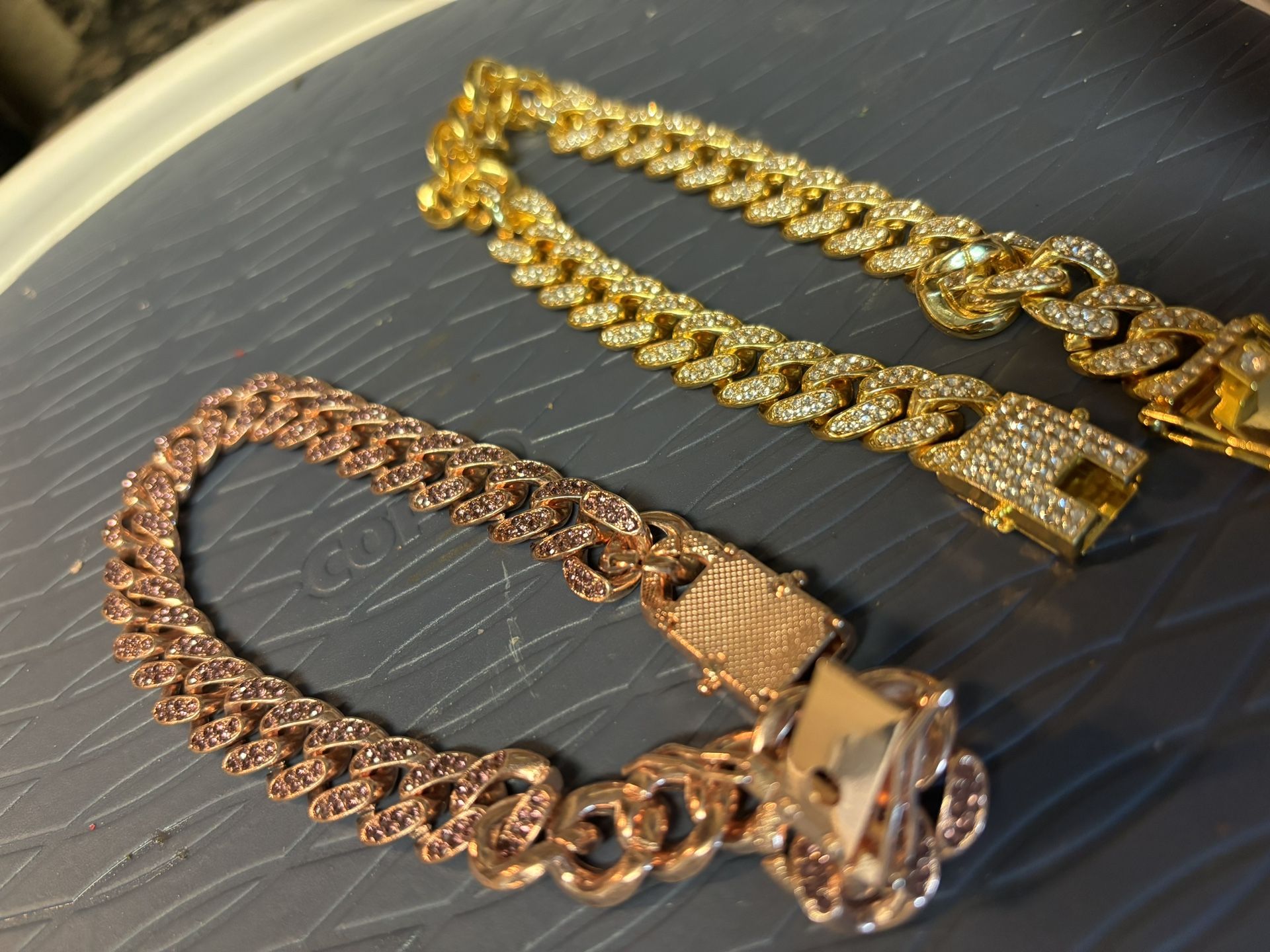 Iced Out Dog Collars 