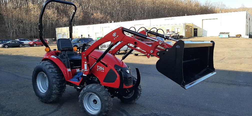 2023 TYM T264 Tractor With LOADER  4x4 Diesel Hydro 