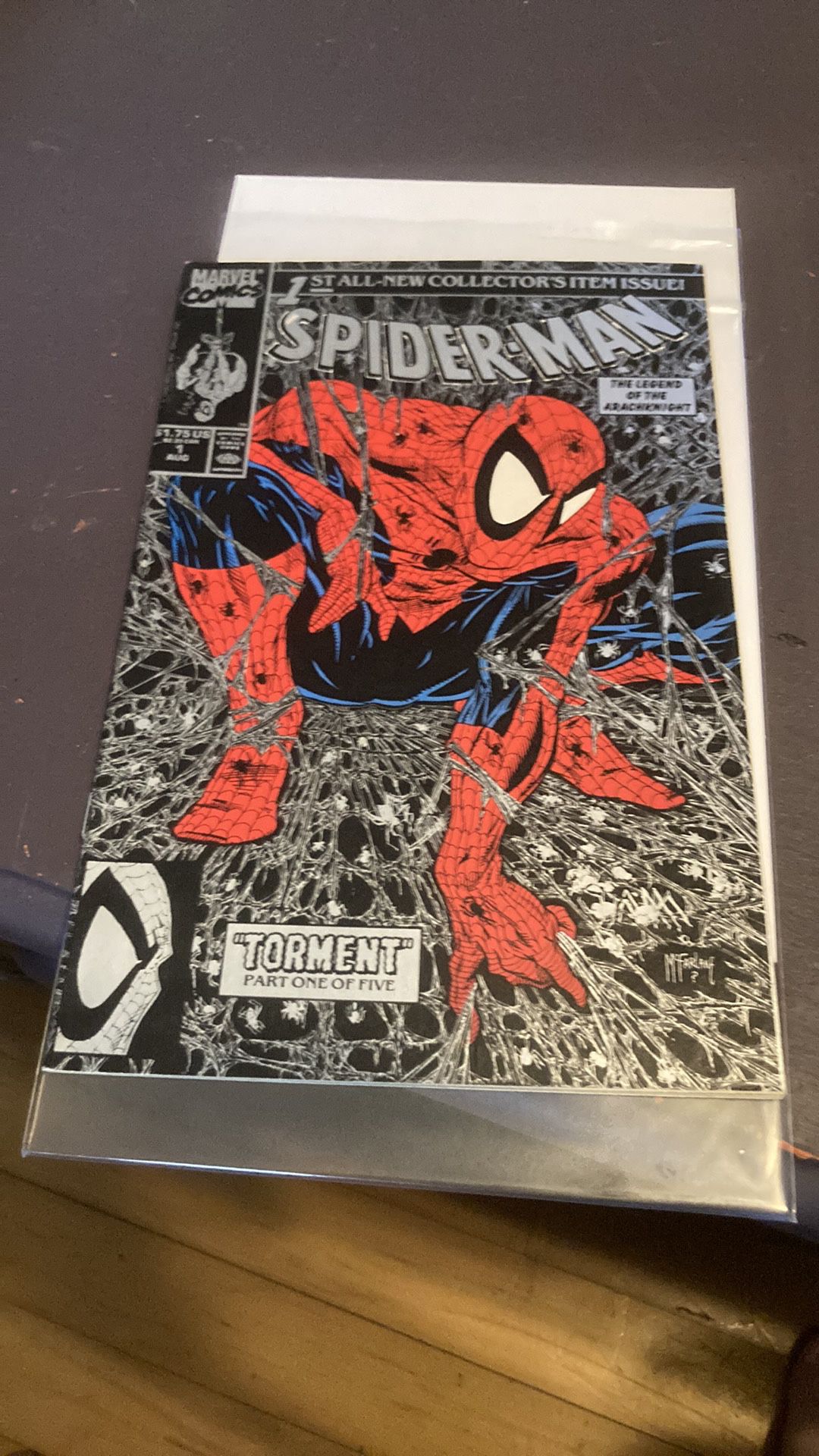 Marvel Spider-Man #1 Silver