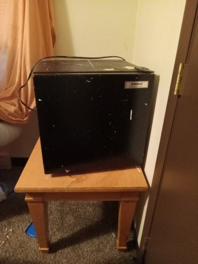 Active. Mini fridge