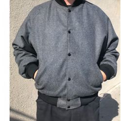 Wool / Satin 80's Style Jacket 