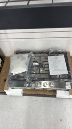 One/1 Unit Only🚨$550 Off MSRP 📉 LG 30” W Gas 5-Burner  Cooktop ⛽️🍳