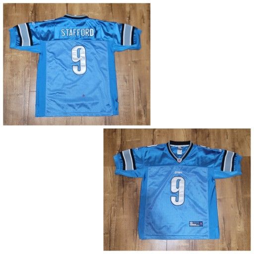 Reebok Matthew Stafford Detroit Lions Football Jersey NFL
