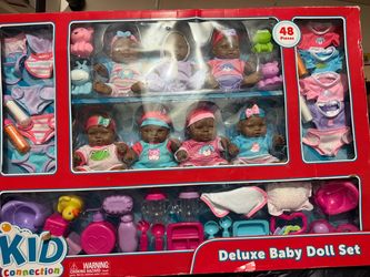 Box of dolls