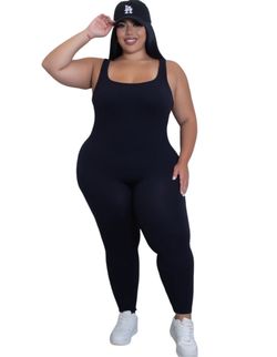 Women’s Plus Size Casual Jumpsuit