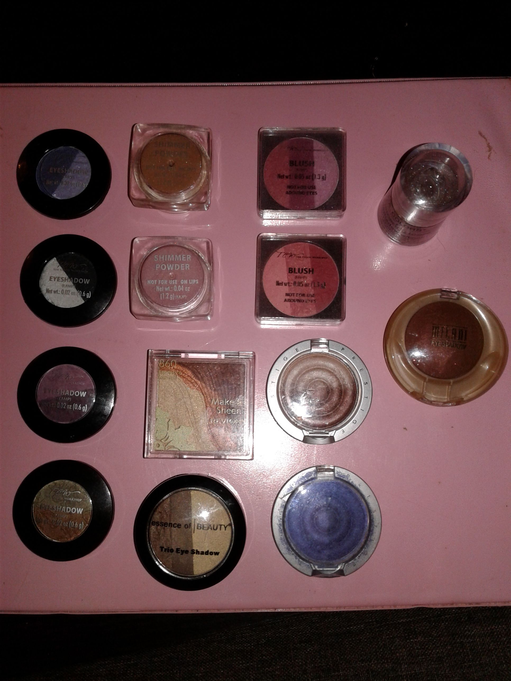 Brand new eyeshadows and blushes