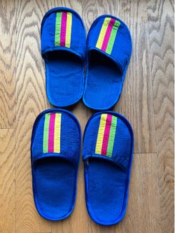 Two pairs of Slippers