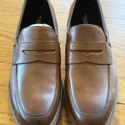 Tan Rockport Leather Shoes And Boots Size 11