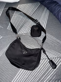 Pr^da Bag With Mini Coin Bag