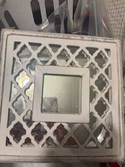 Mirror frame farmhouse style