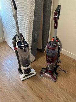 Two Shark Upright Vacuums Bundle