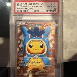 Pikachu Poncho Psa 10 -100% Authentic