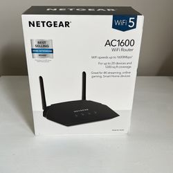 New In Box Netgear AC1600 Wi-Fi Router